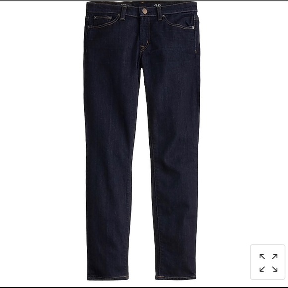 Jcrew Toothpick Jean in Classic Rinse - Picture 2 of 4